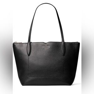 Kate Spade Black Harlow Tote, NWT